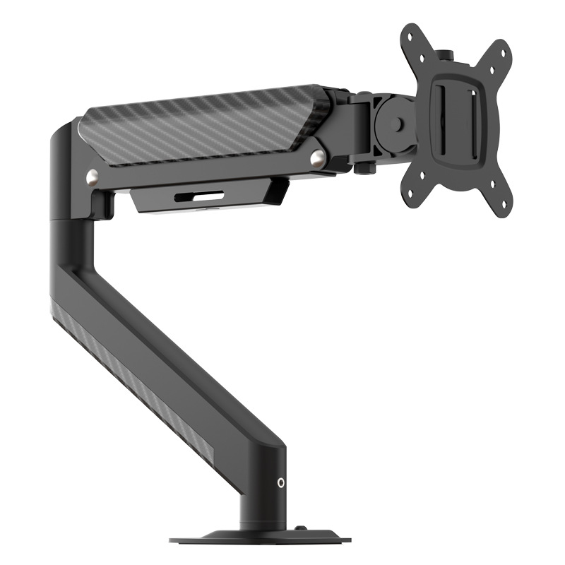 モニターアーム 卓上固定式単軸回転モニターアーム