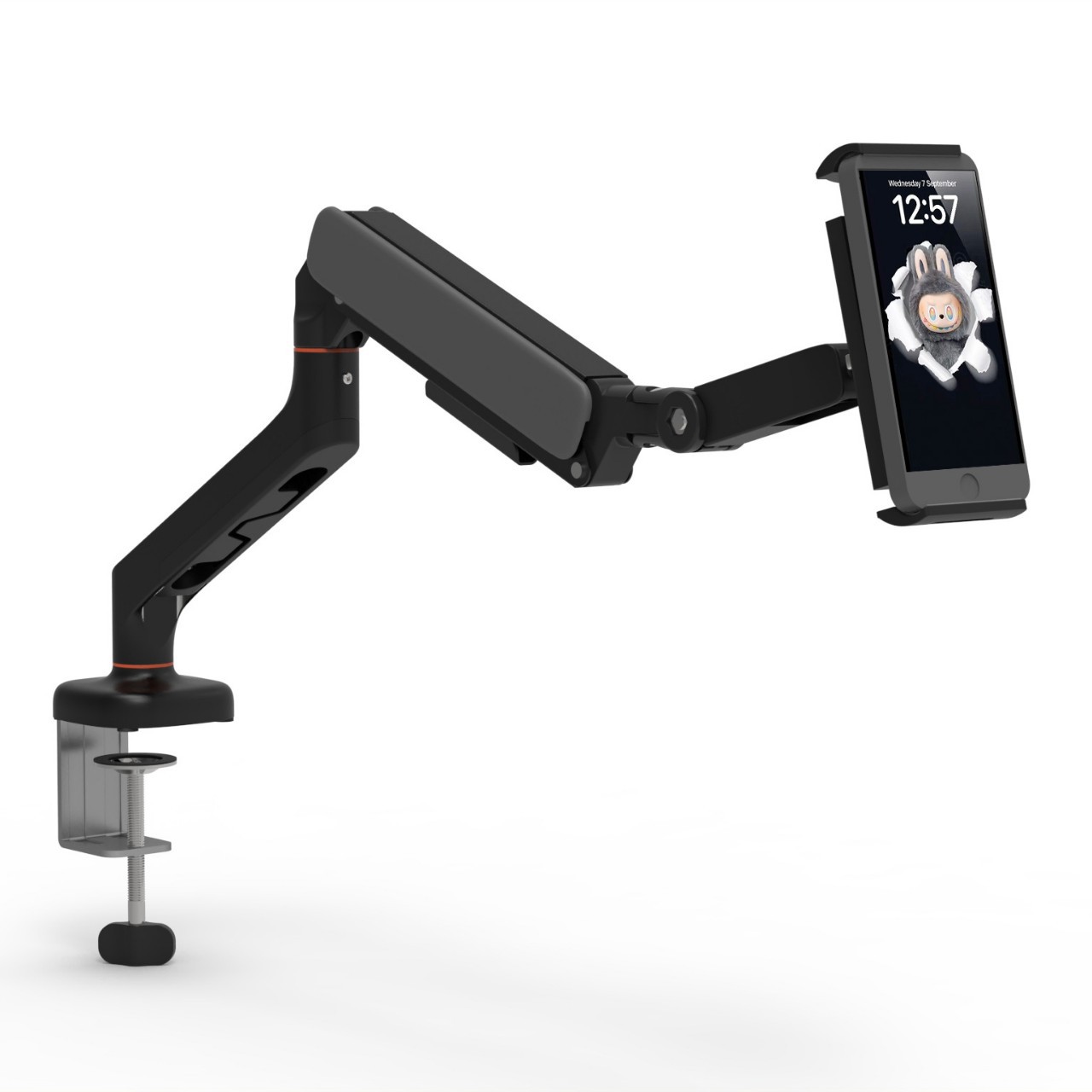 モニターアーム 多機能型端末固定式卓上設置型昇降式保持機構