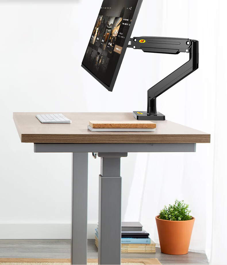 モニターアーム 双関節可動式デュアルディスプレイモニターアーム 2