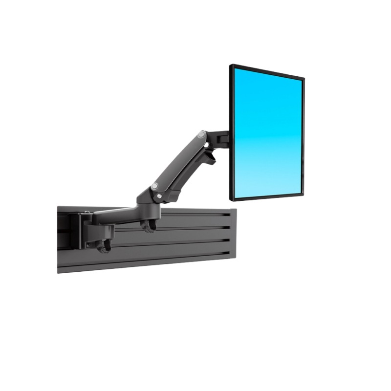 モニターアーム 気圧式昇降機能付き単腕型モニターアーム