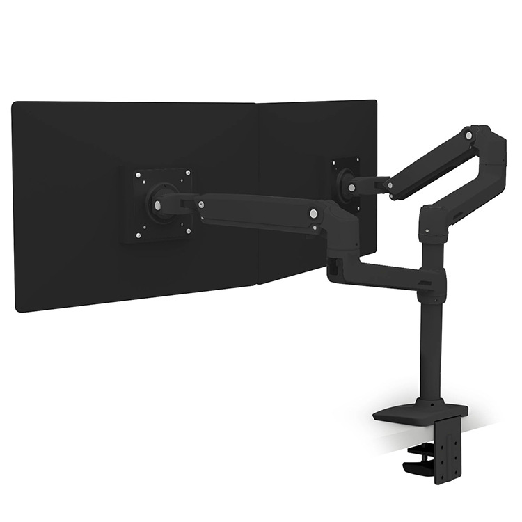 モニターアーム 多関節式二画面対応モニターアーム