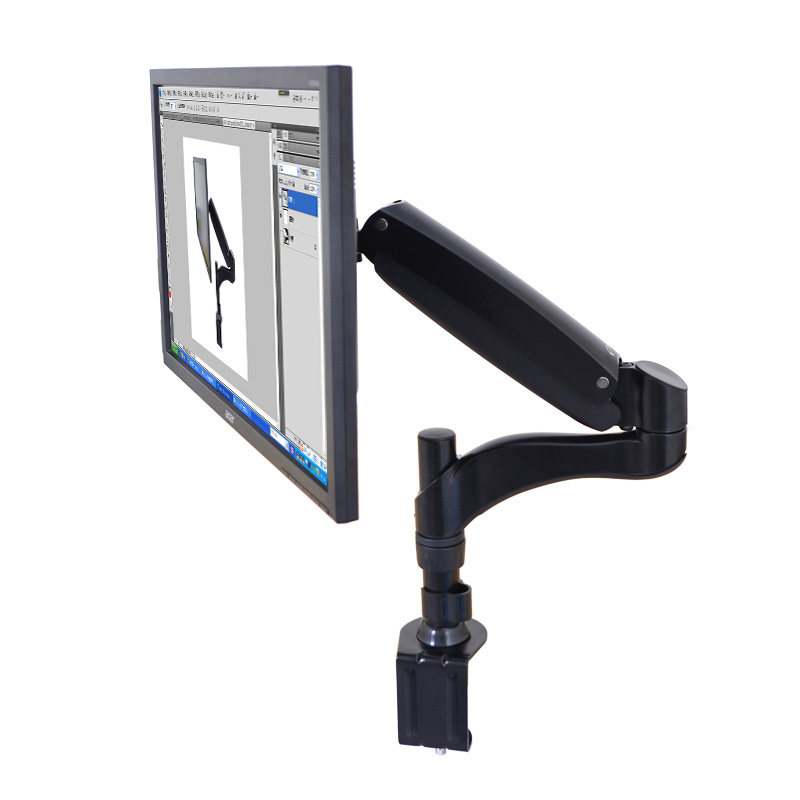 モニターアーム 単画面対応ガス圧式多関節モニターアーム