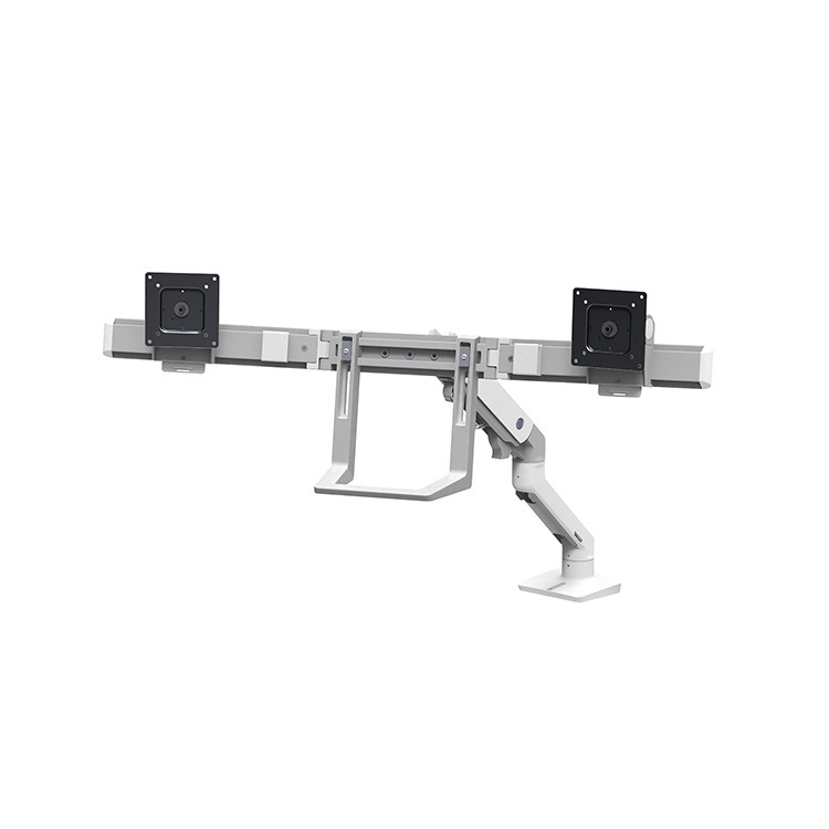 モニターアーム 上下左右自在調整デュアルモニター支持台　2画面