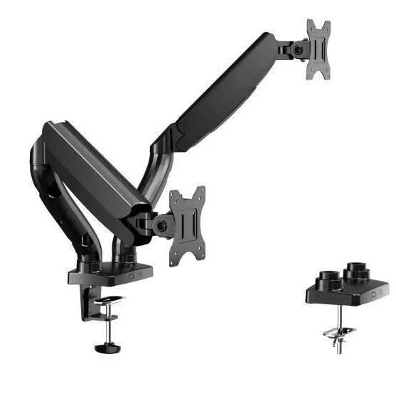 モニターアーム 高機能回転2画面対応モニターアーム