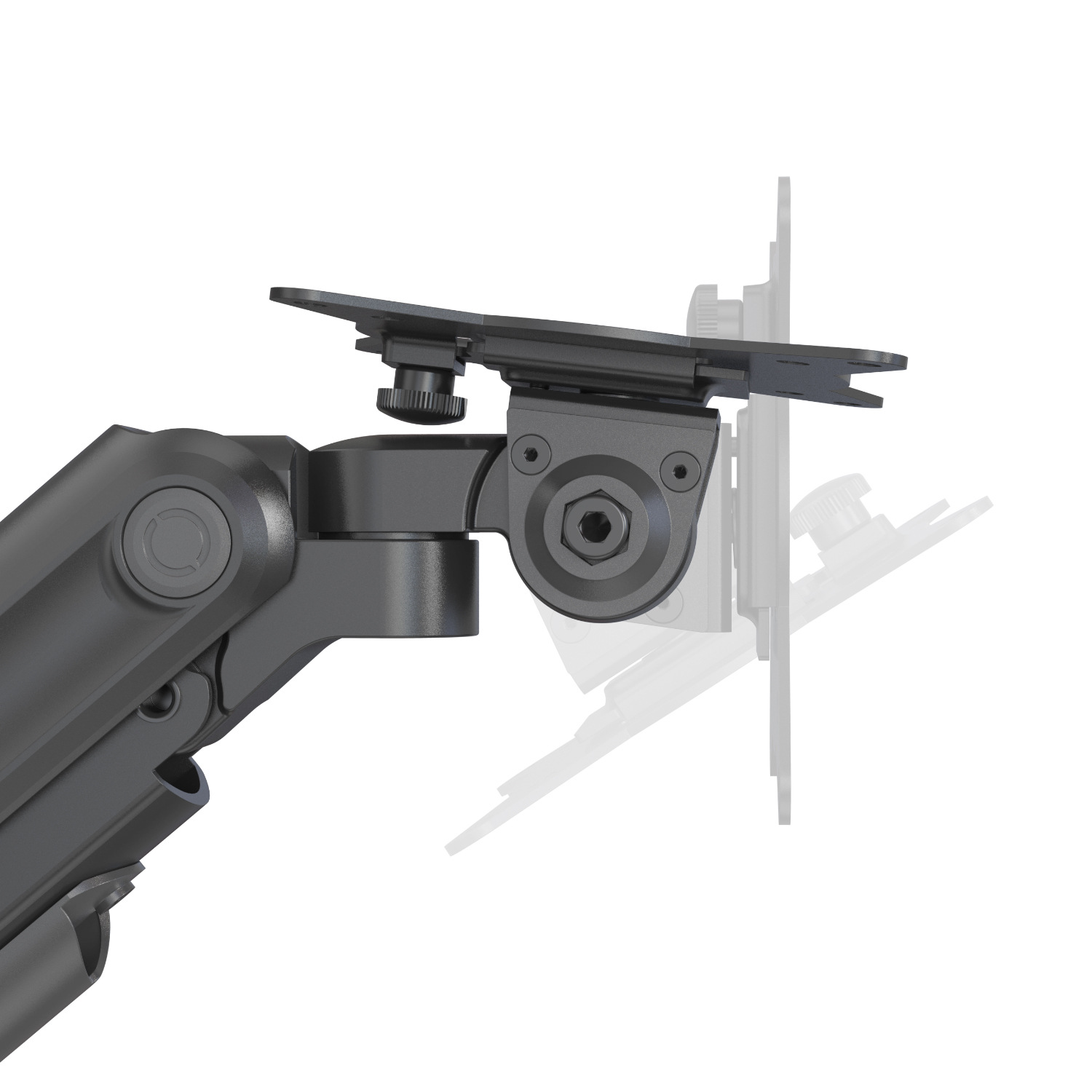 モニターアーム 多関節式机上固定型