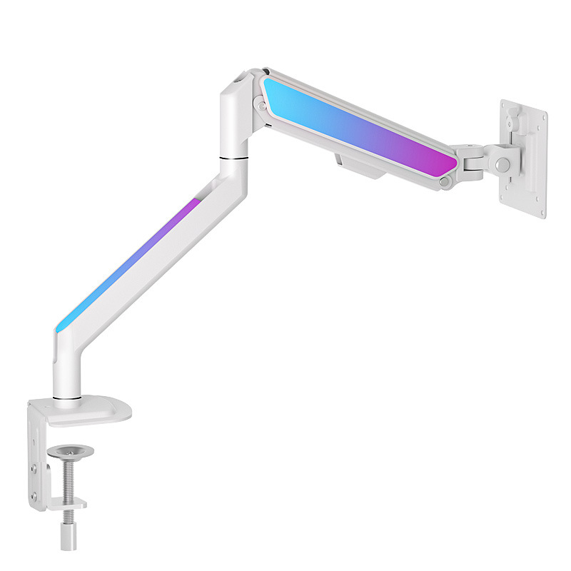 モニターアーム 多関節式画面昇降機能付き　デスク
