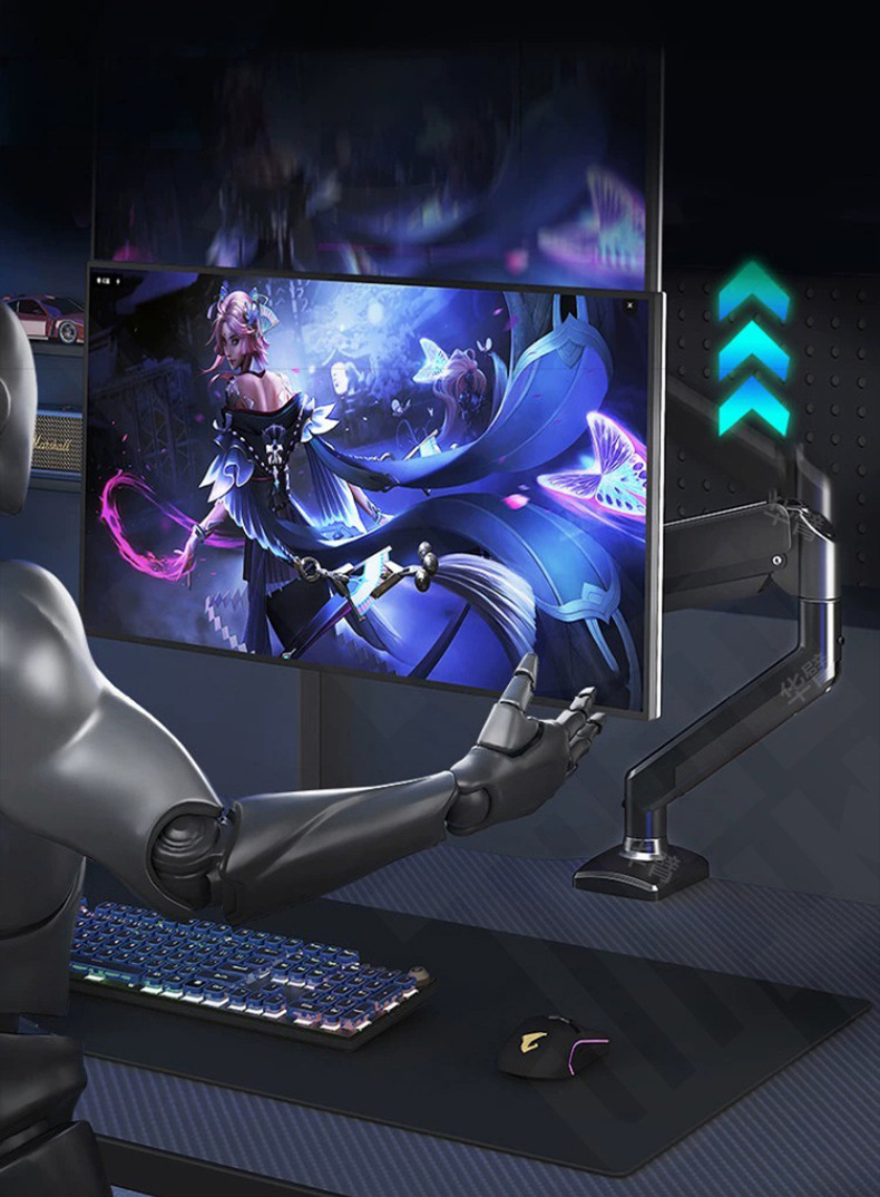 モニターアーム 重量液晶画面支持架台付属作業台