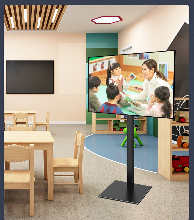 モニターアーム スタイリッシュ置き型テレビスタンド