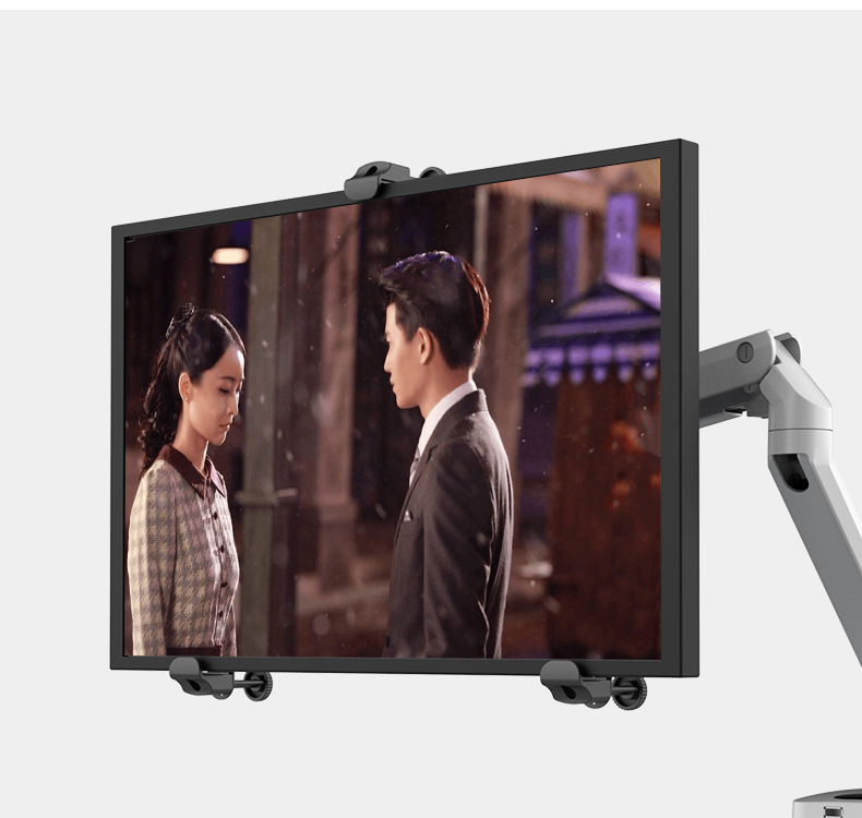 モニターアーム 昇降機能付き多関節モニターアーム