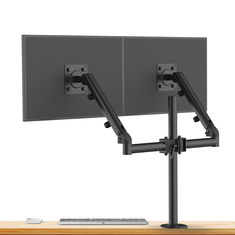 モニターアーム デュアル対応垂直可動式モニターアーム