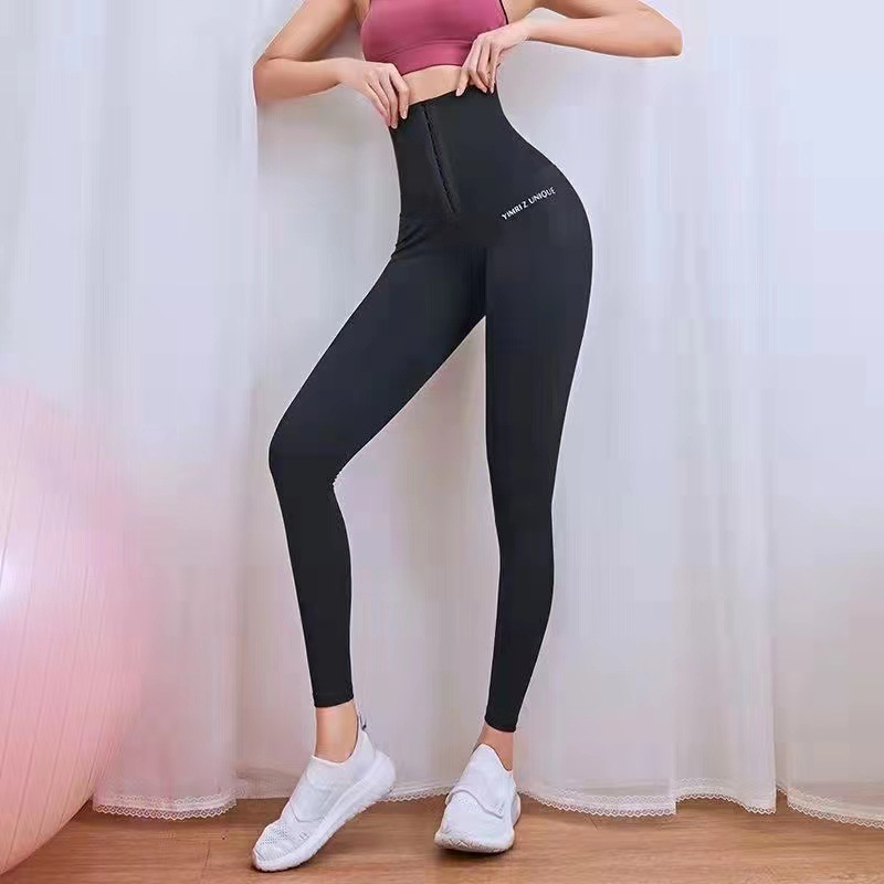 レディースレギンス　 美姿勢サポート ハイウエストレギンス