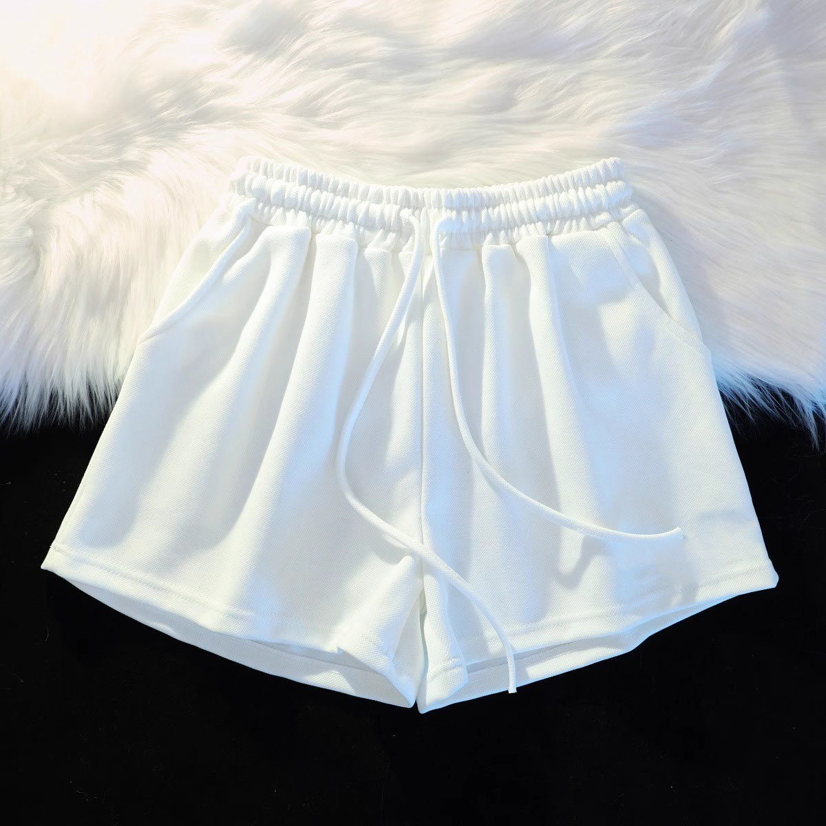 スポーツパンツ シンプル快適ストレッチショート