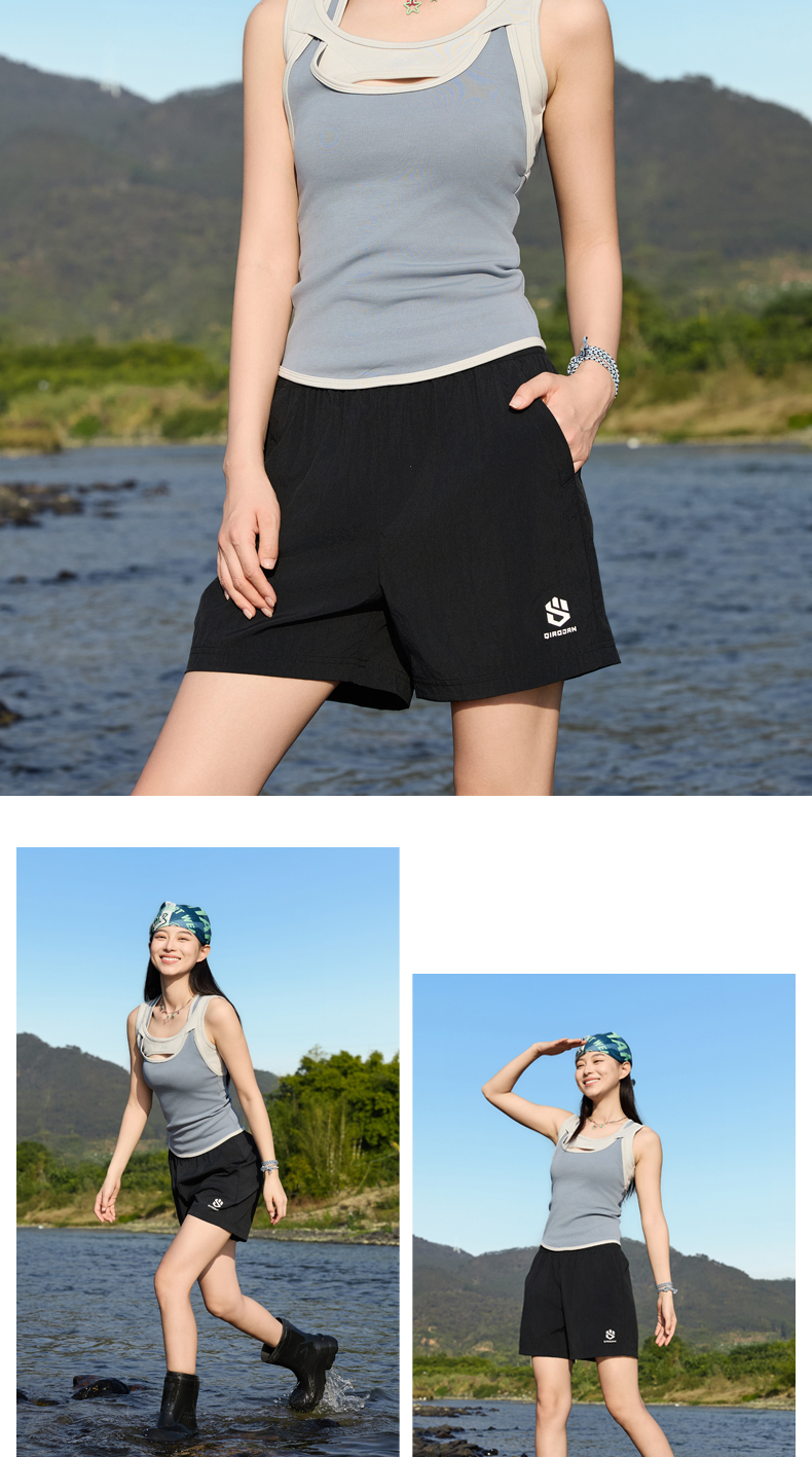 スポーツパンツ アウトドア快適ショートパンツ