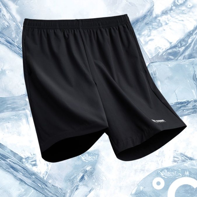 スポーツパンツ さらりと快適トレーニングショート