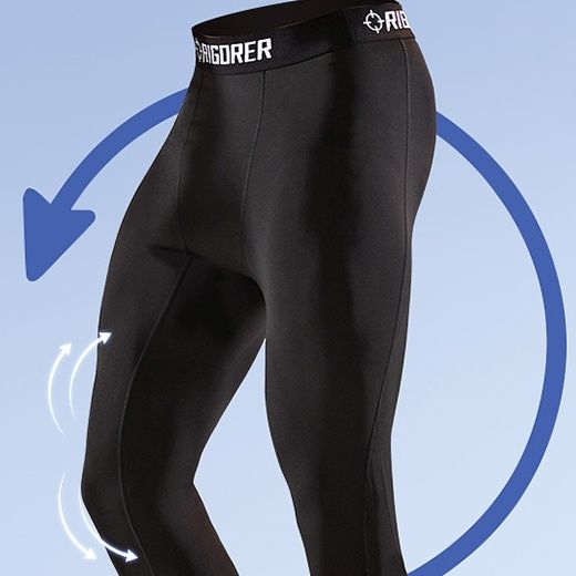 スポーツパンツ 動きやすさ抜群 七部丈コンプレッション