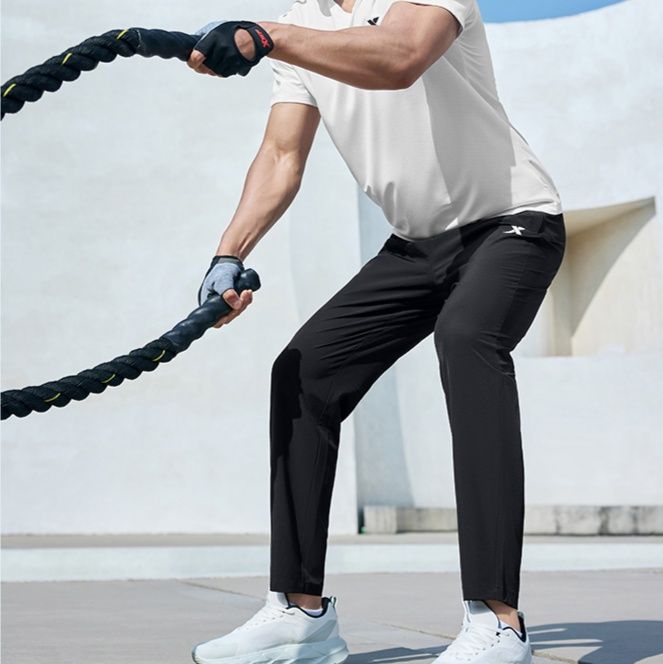 スポーツパンツ 速乾ストレッチロングパンツ