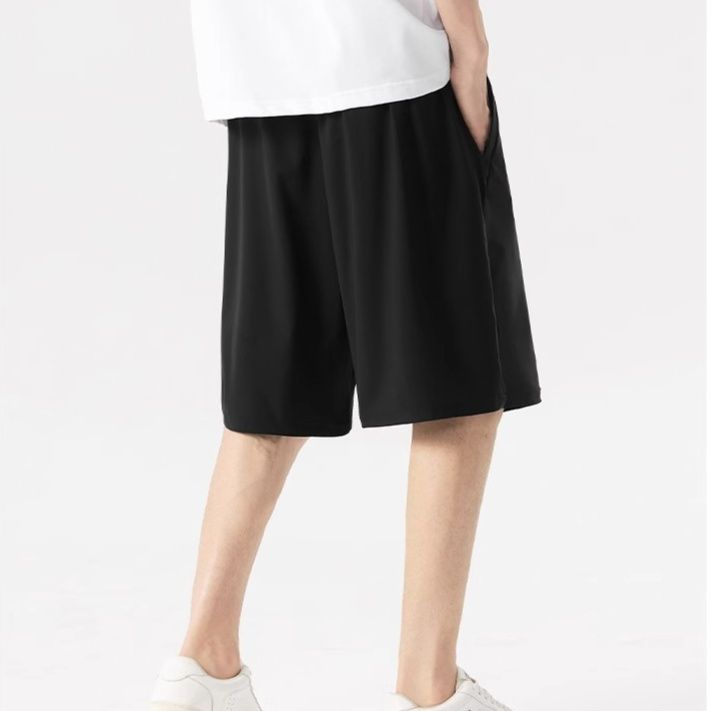 スポーツパンツ 四面弾力速乾ショートパンツ
