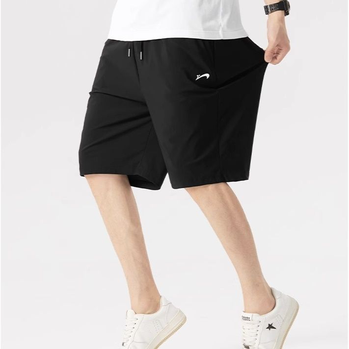 スポーツパンツ 四面弾力速乾ショートパンツ