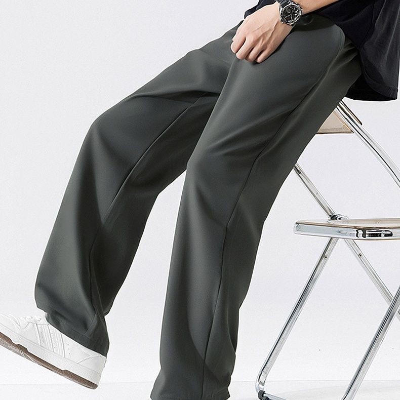 スポーツパンツ ゆったりシルエットワイドロングパンツ