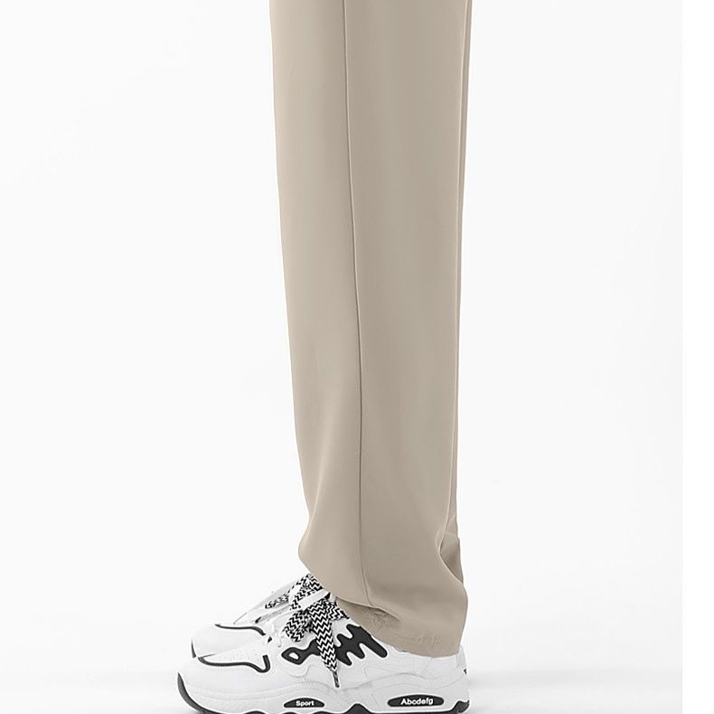 スポーツパンツ ゆったりシルエットワイドロングパンツ