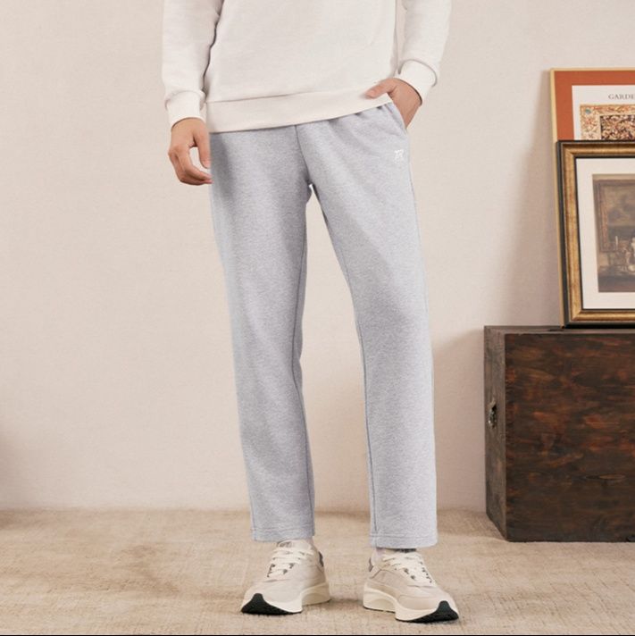 スポーツパンツ シンプル洗練ロングスポーツパンツ