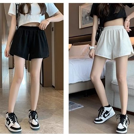 スポーツパンツ ゆったりワンポイントショート