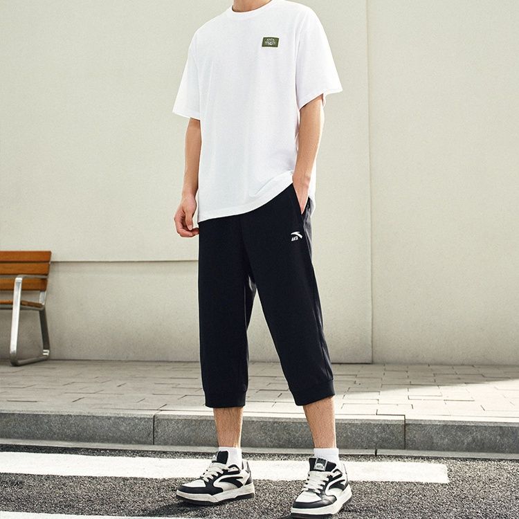 スポーツパンツ 軽快スタイル七分丈スポーツパンツ