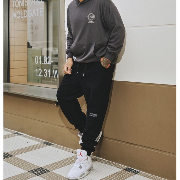 スポーツパンツ リラックスワイドスポーツパンツ