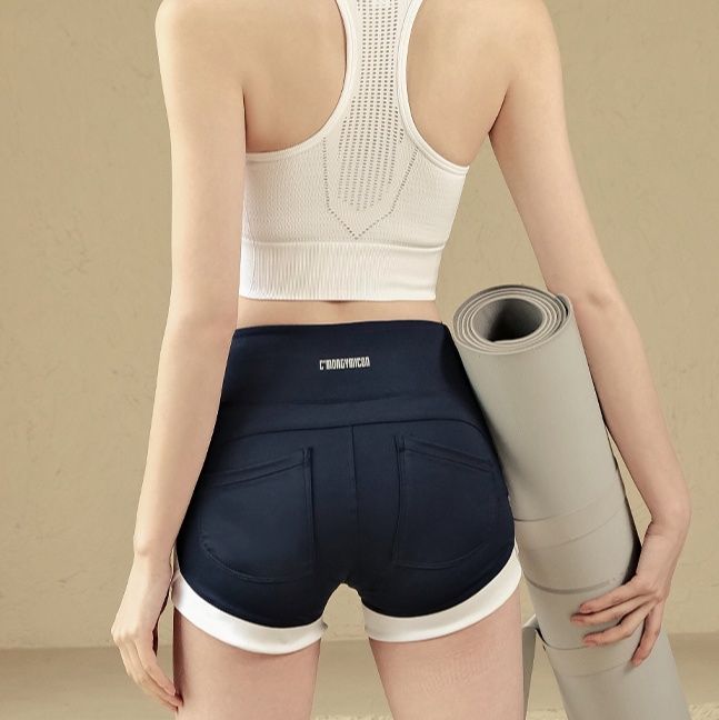 スポーツパンツ すっきりシルエット美脚ショート