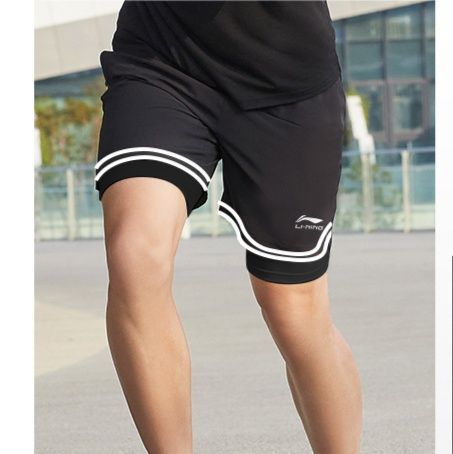 スポーツパンツ 二重構造 速乾ショートパンツ