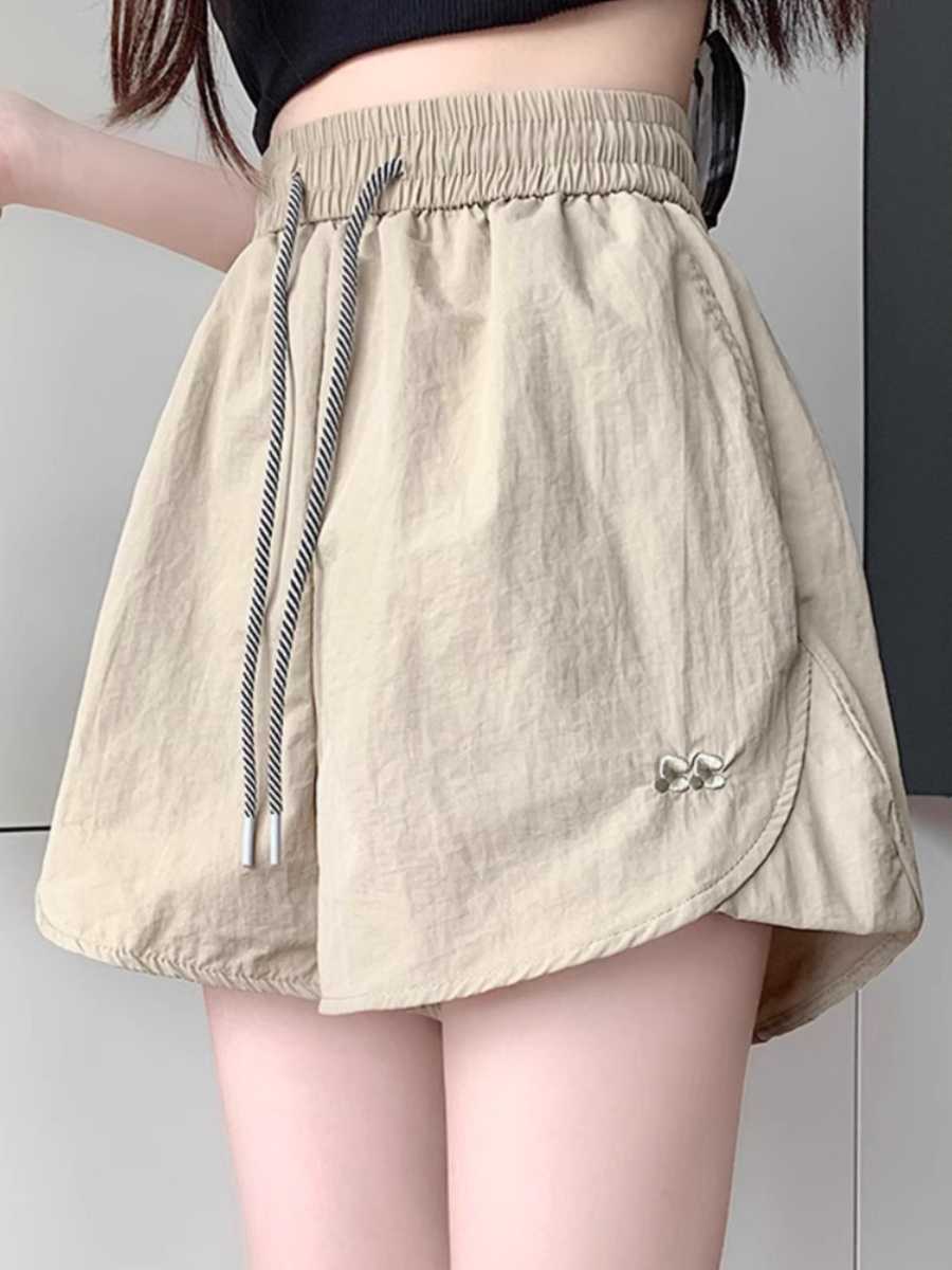 スポーツパンツ スポーツパンツ ふんわり風合いリラックスショート
