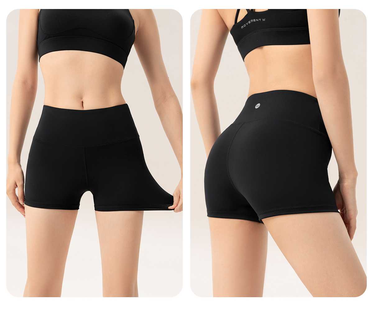 スポーツパンツ スポーツパンツ なめらか美脚ハイウエストショート