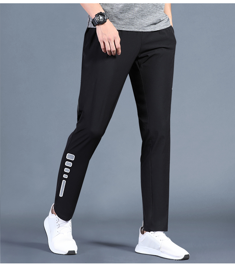 スポーツパンツ シンプルすっきりスポーツロングパンツ