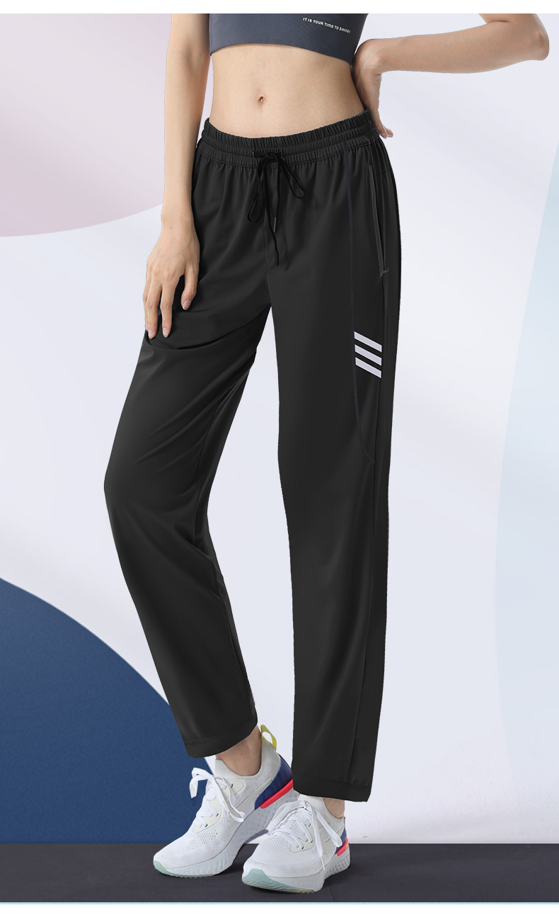 スポーツパンツ 速乾ストレートロングパンツ