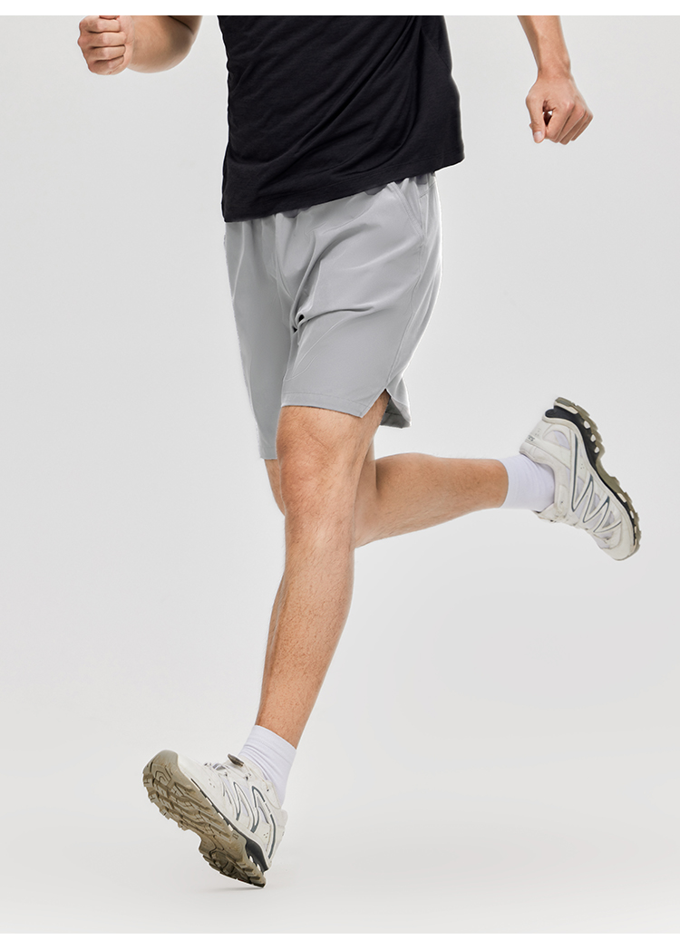 スポーツパンツ サイドスリット入り速乾ショート