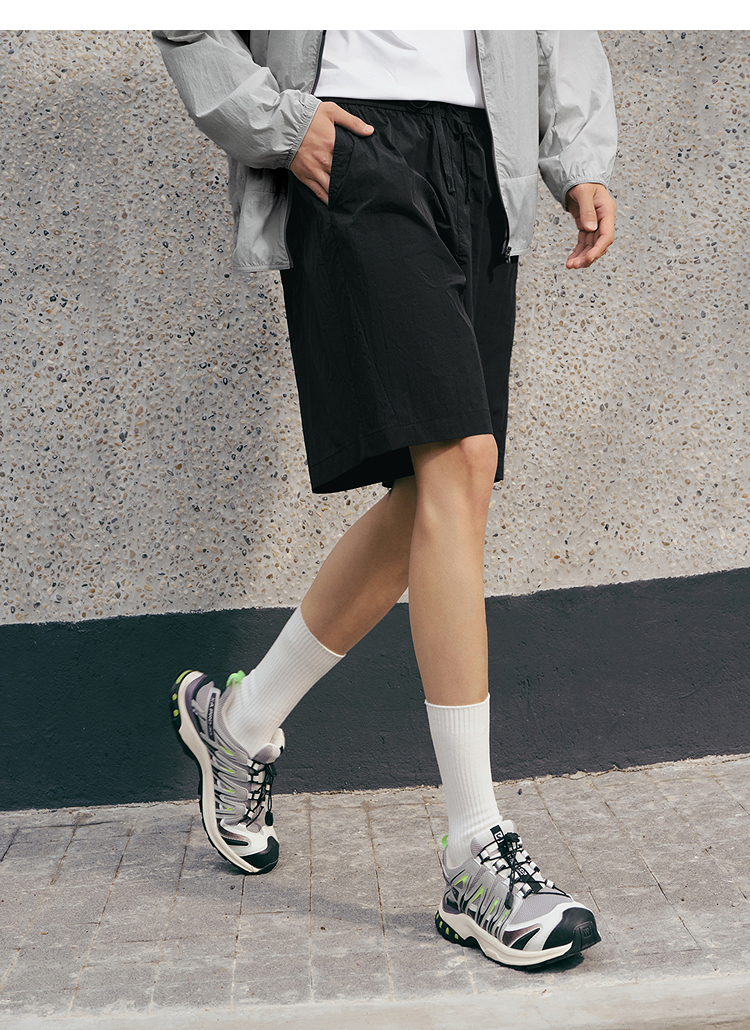 スポーツパンツ シンプル快適ハーフパンツ