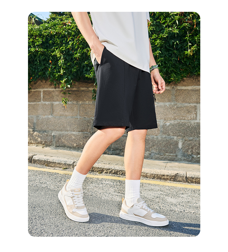 スポーツパンツ ポケット付き機能性ショートパンツ