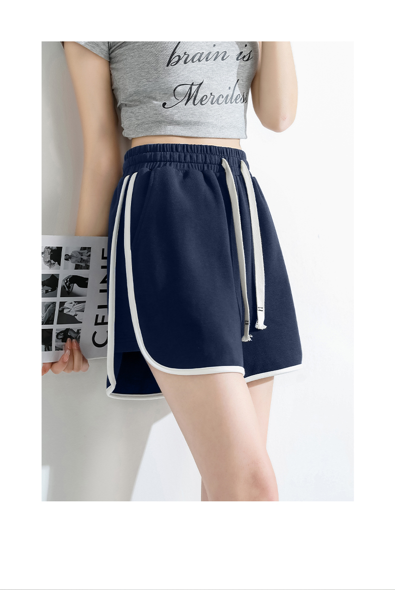 スポーツパンツ なめらか素材 ゆったりショート
