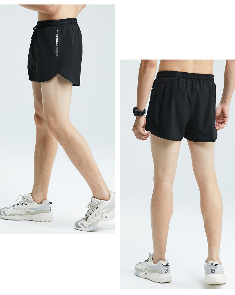 スポーツパンツ 二重構造快適ランニングショート