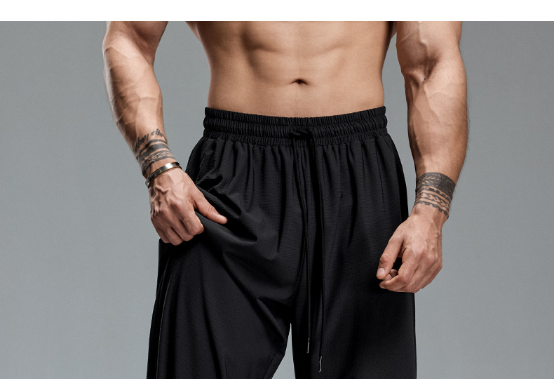 スポーツパンツ 上質シルエット ワイドロングパンツ