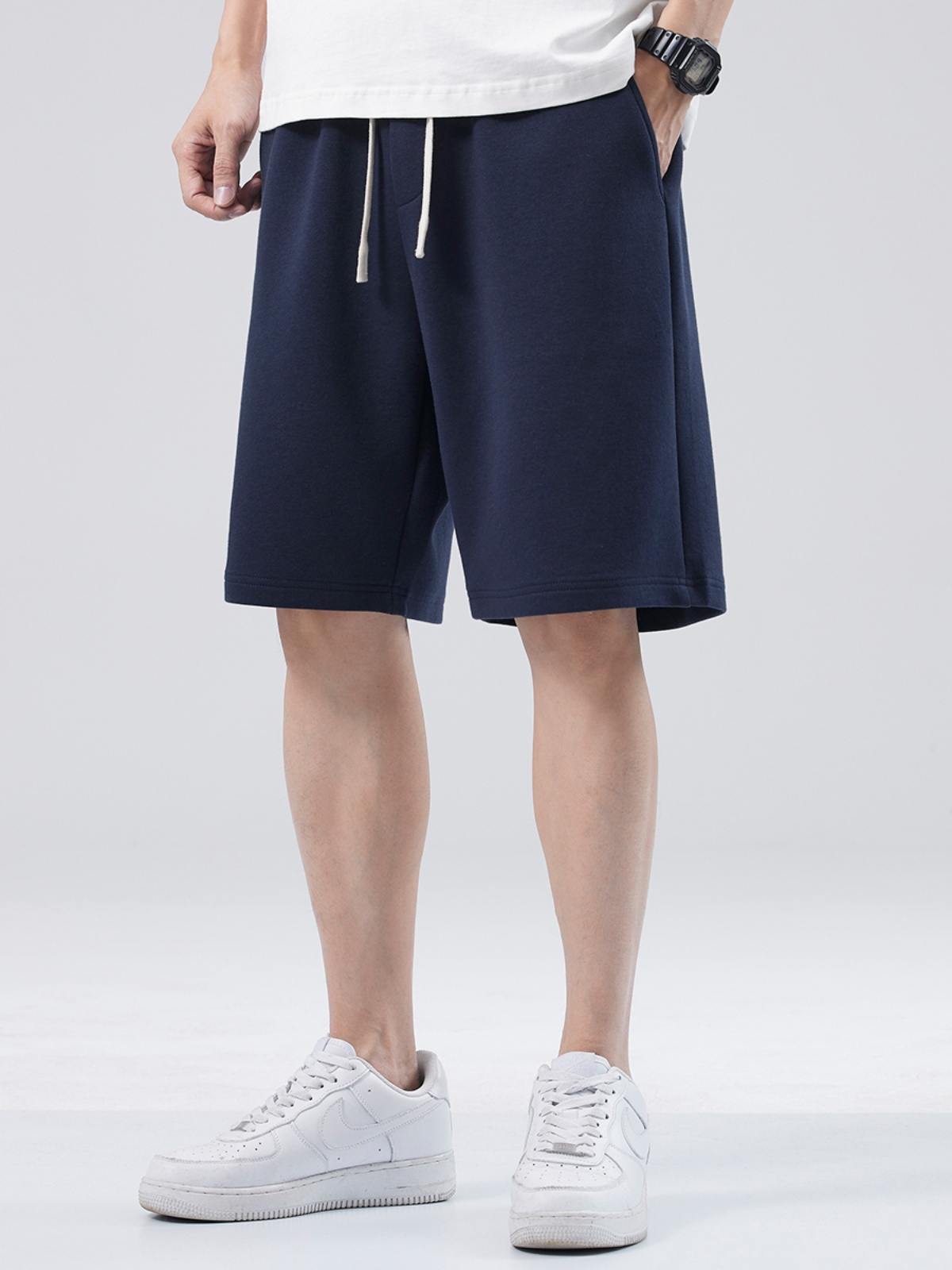 スポーツパンツ やわらか素材のリラックスショート