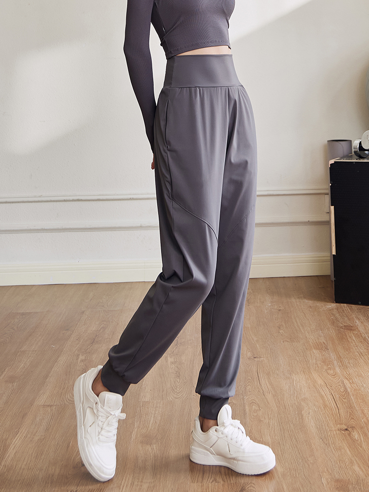 スポーツパンツ しなやかフィット 美脚ロングパンツ