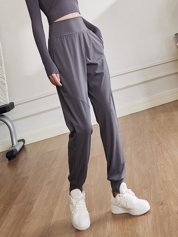 スポーツパンツ しなやかフィット 美脚ロングパンツ