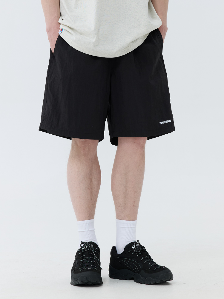 スポーツパンツ シンプル快適ハーフショート