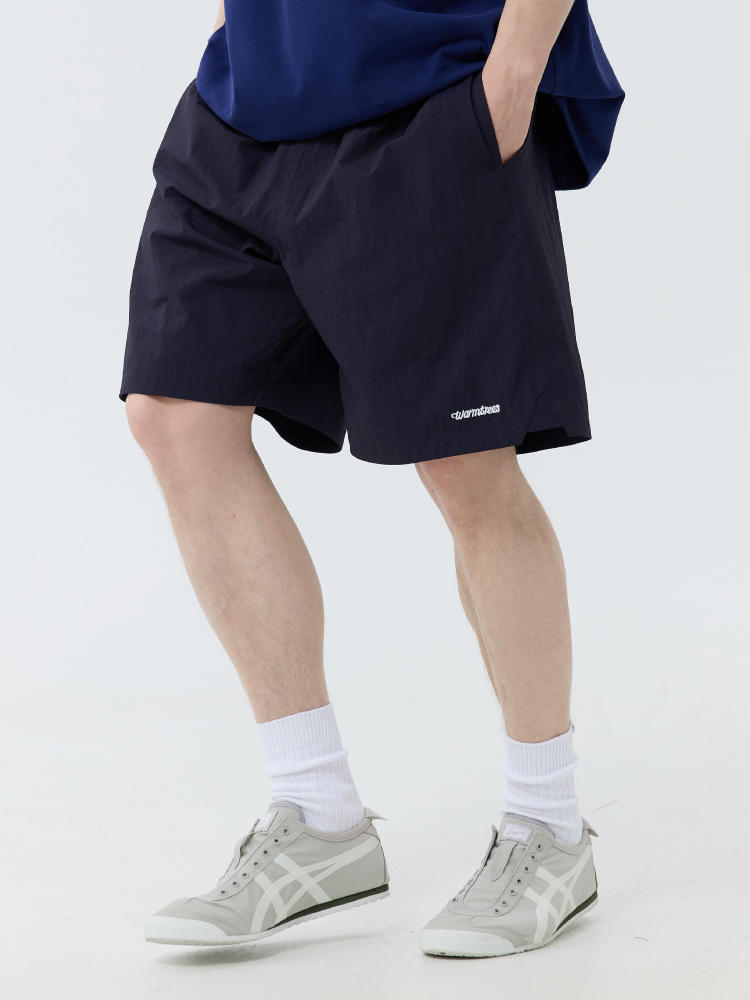 スポーツパンツ シンプル快適ハーフショート