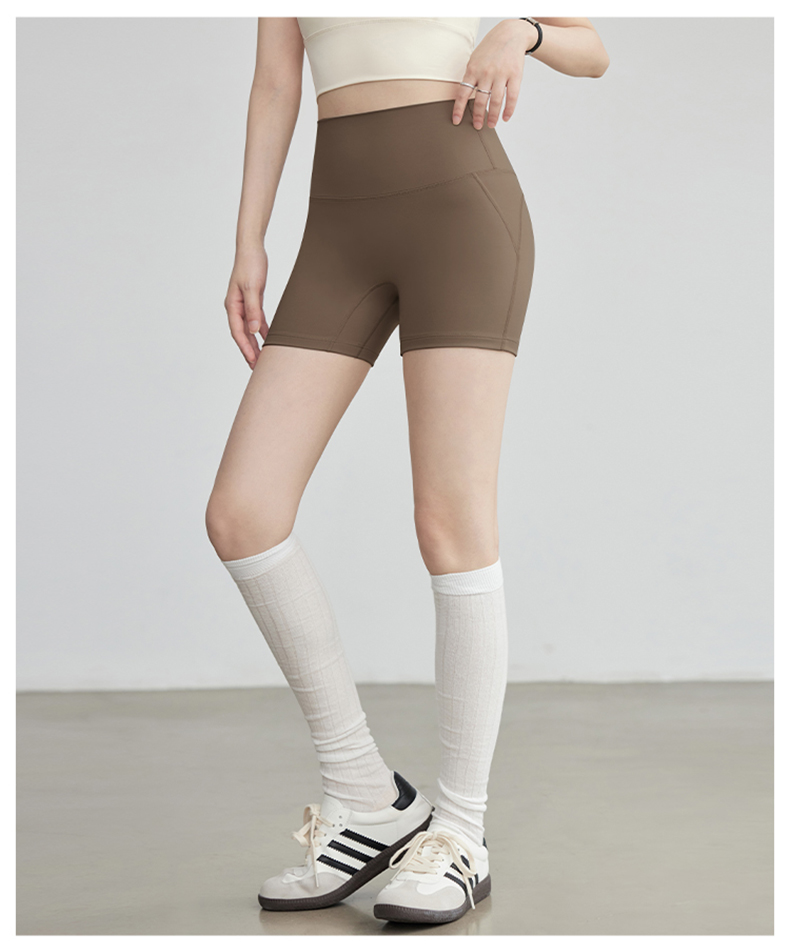 スポーツパンツ ハイウエスト美尻ショートパンツ