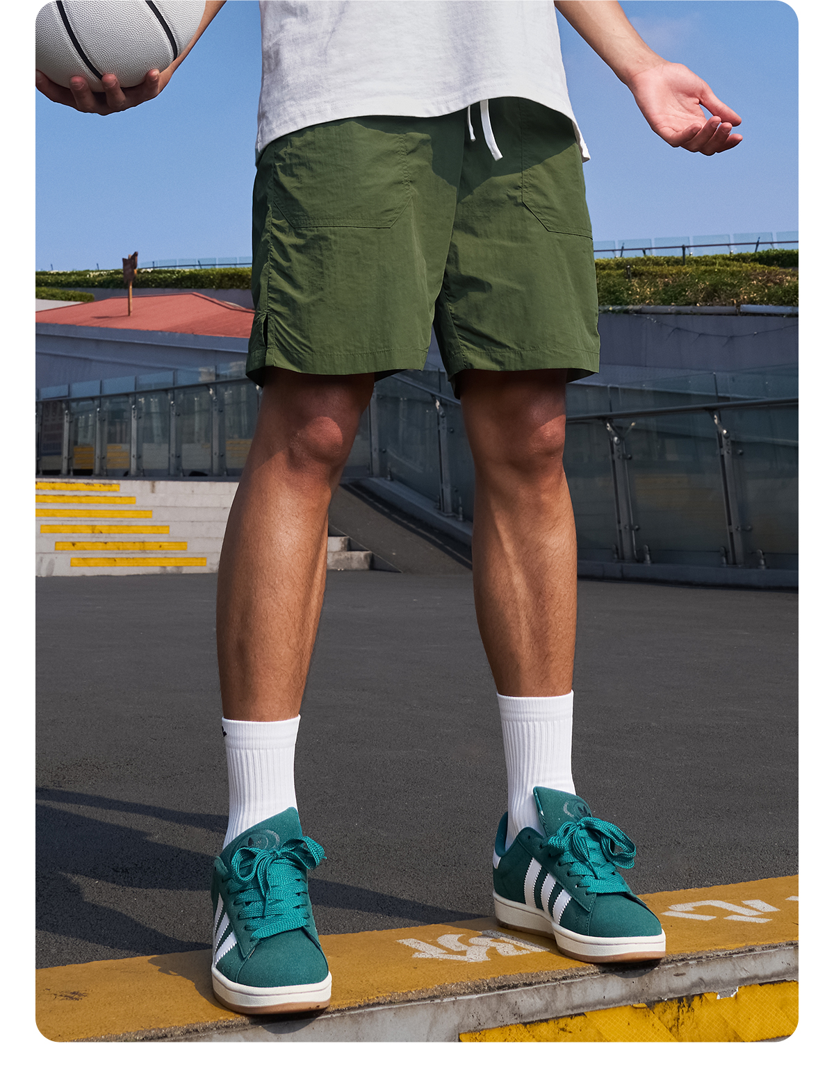 スポーツパンツ アクティブ通気性スポーツショート