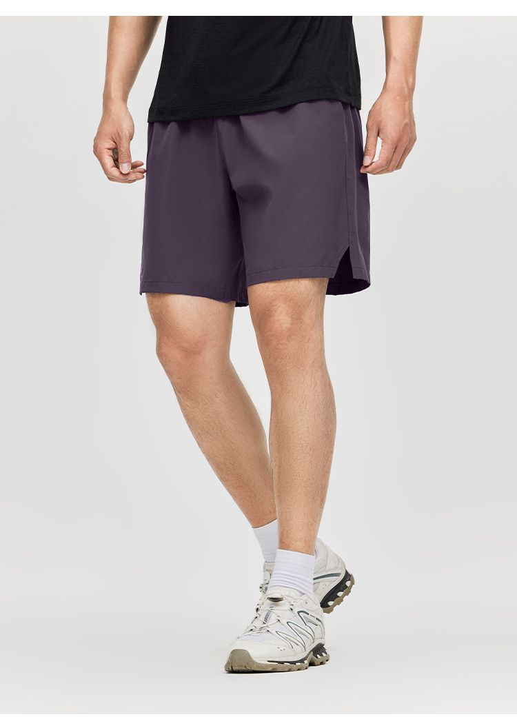 スポーツパンツ サイドスリット入り速乾ショート