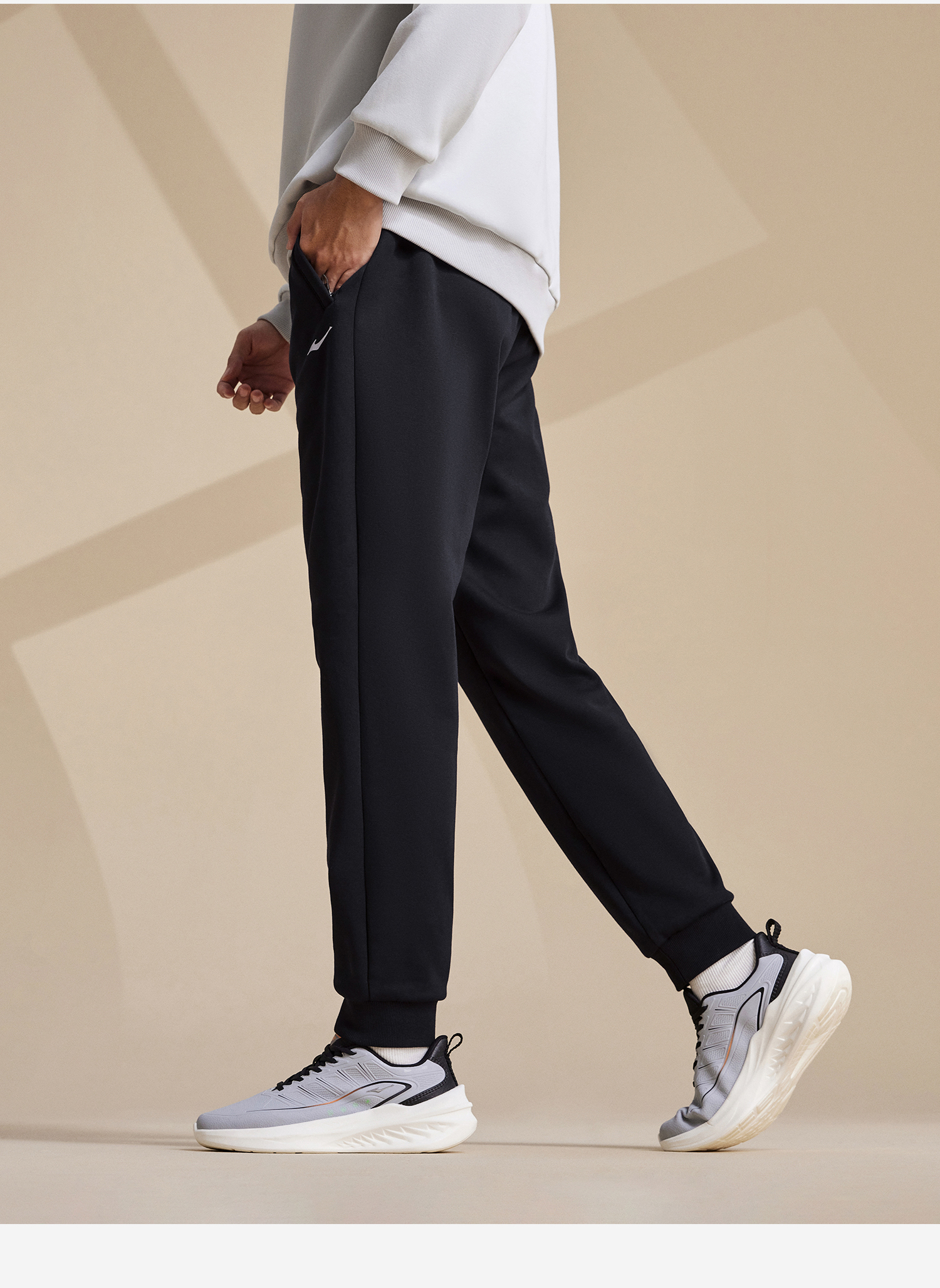 スポーツパンツ スポーツパンツ スタイリッシュ快適ロングパンツ