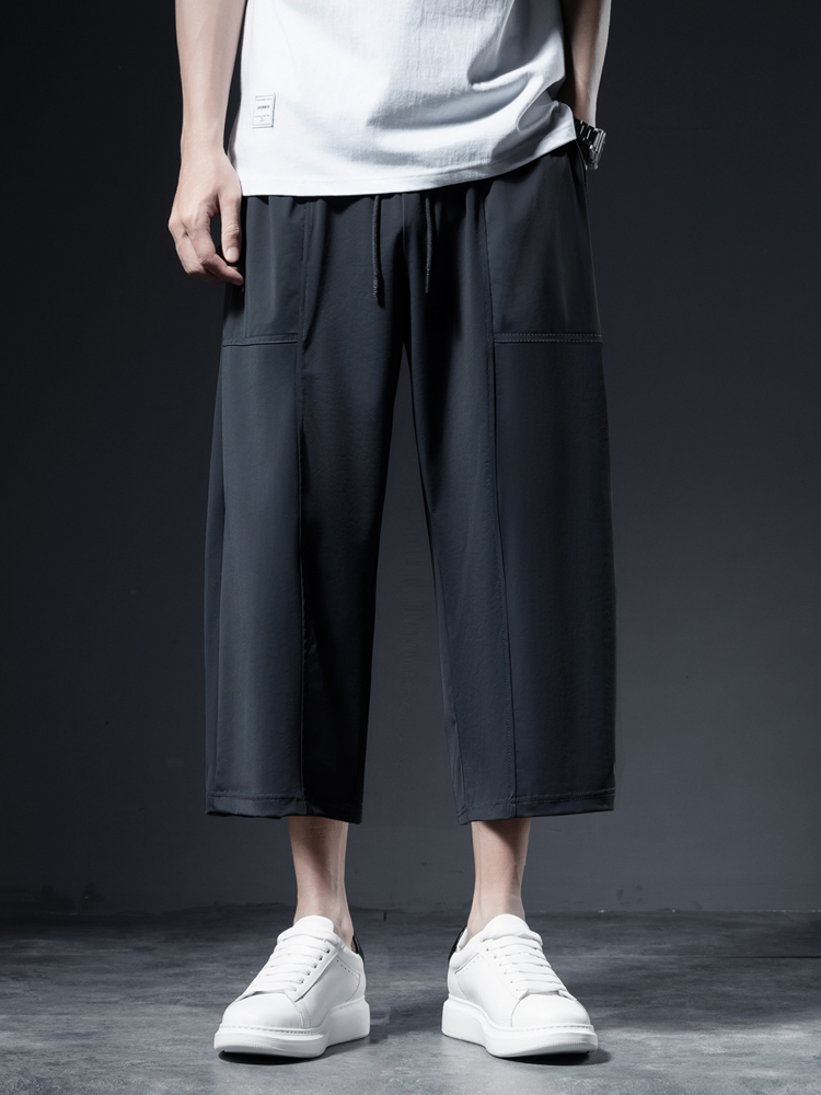 スポーツパンツ ゆったりくつろぎワイドパンツ